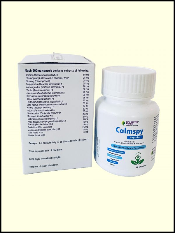 Calmspy - Stress Relief Ayurvedic Medicine