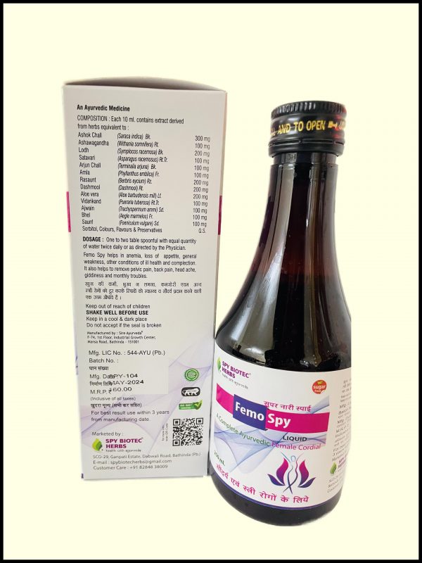 Femo Spy Syrup - Women Health Tonic