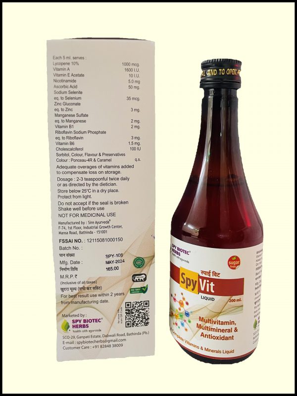 Vit-Spy - Multi Vitamin and Multi Mineral Syrups