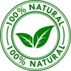 100% Natural Product Logo