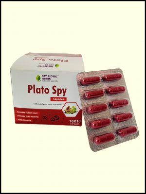 Plato Spy Capsules - Ayurvedic Medicine for Platelets Increase