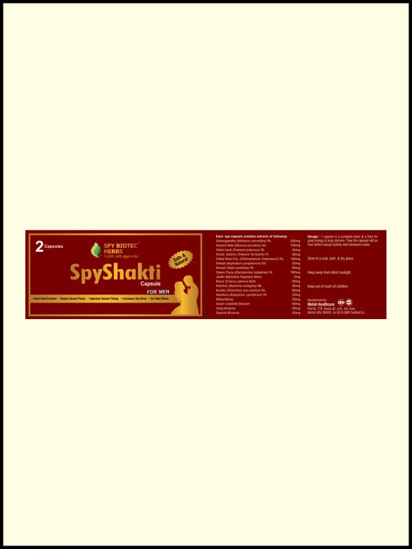 SpyShakti-DS-Capsules- Herbal Stamina Booster Capsule for Men